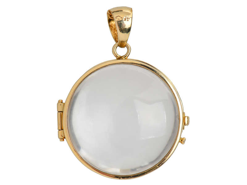 
                      
                        Divine Your Future - Rock Crystal Locket Pendant
                      
                    