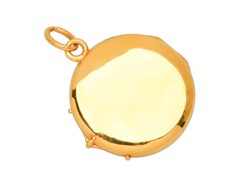 Lucky Clover Russian 14k Locket