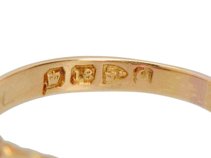 Ruby & Diamond Trilogy Ring of 1914