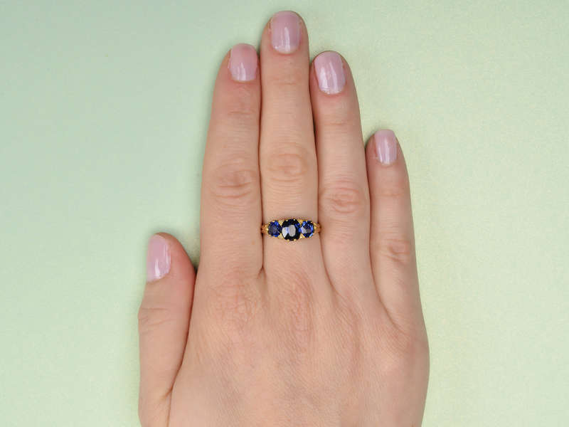 Fine No Heat Antique Ring of 1899