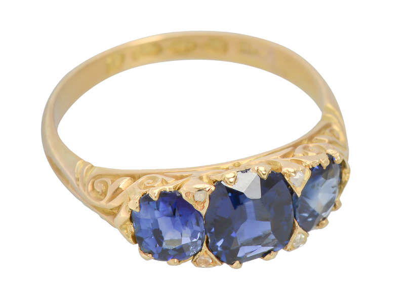 Fine No Heat Antique Ring of 1899