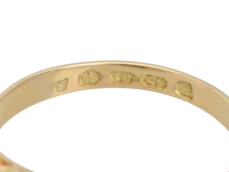 Fine No Heat Antique Ring of 1899