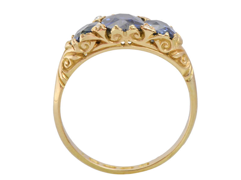 Fine No Heat Antique Ring of 1899