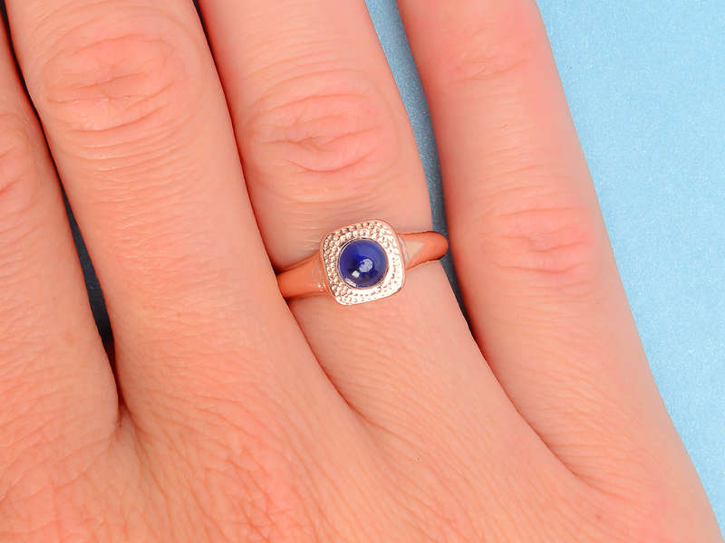 Bailey, Banks & Biddle Sapphire Rose Gold Ring