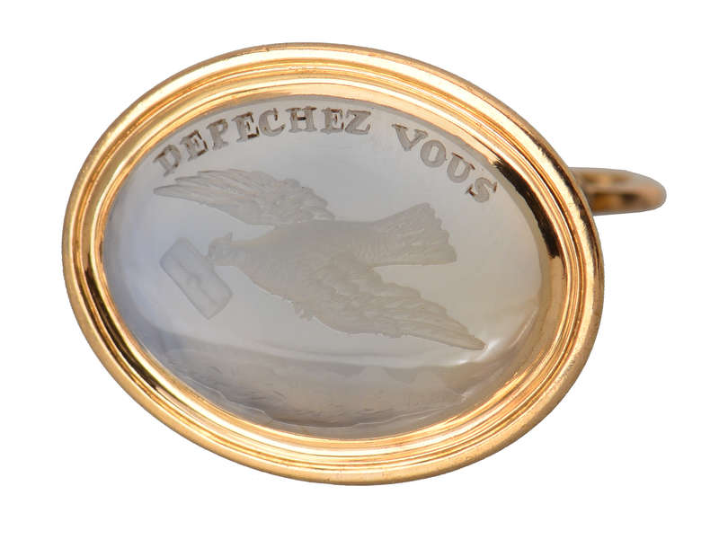 Hurry Up - Love Bird Seal Fob Pendant