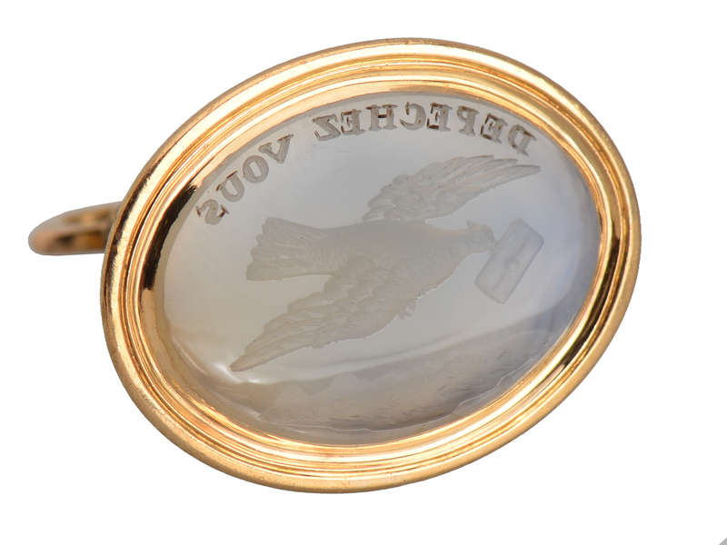 Hurry Up - Love Bird Seal Fob Pendant