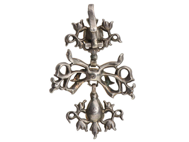 Mid 18th Century Pink Topaz Pendant