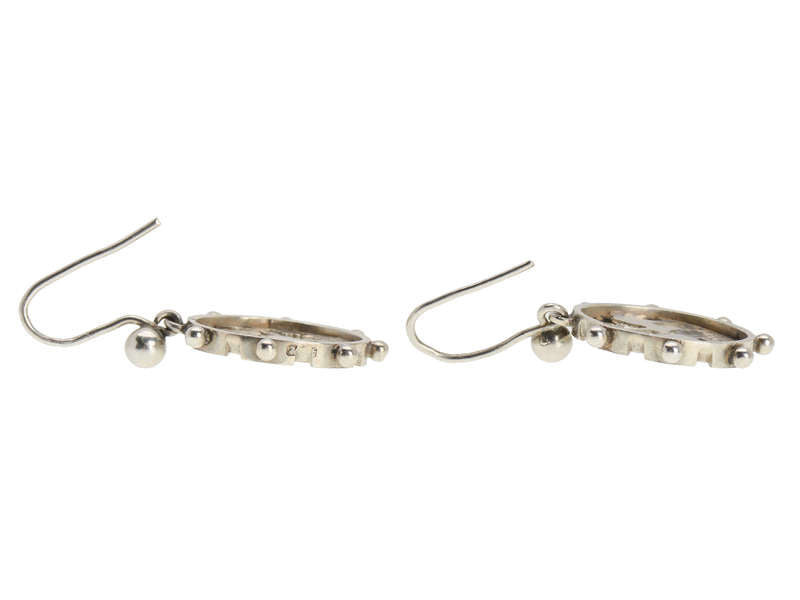 Victorian Lion & Tropical Themed Earrings of 1879