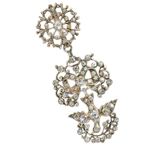 Ethereal St. Esprit Paste Pendant - Circa 1840