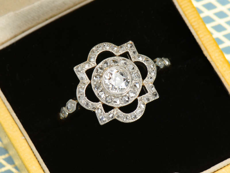 Starshine - French Diamond Ring