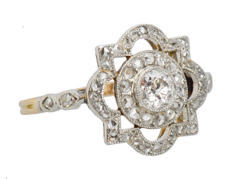 Starshine - French Diamond Ring