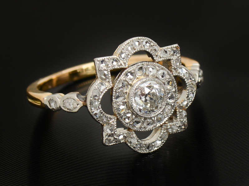 Starshine - French Diamond Ring