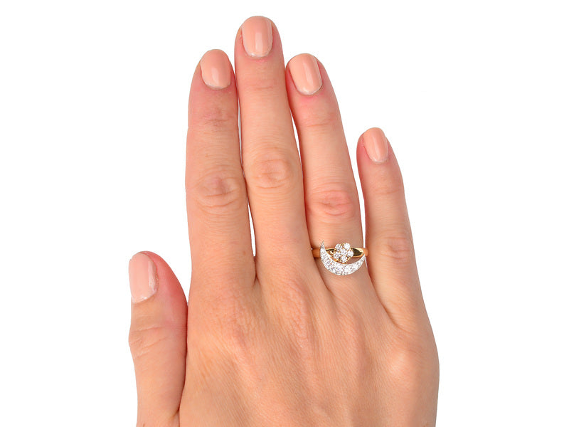 
                      
                        Signed Teufel Moon Star Diamond Motion Ring
                      
                    