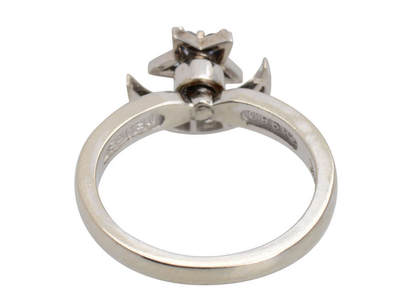 Teufel Sapphire Diamond Moon Star Motion Ring
