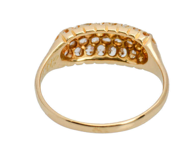 Personalized Antique Diamond Ring From 1887