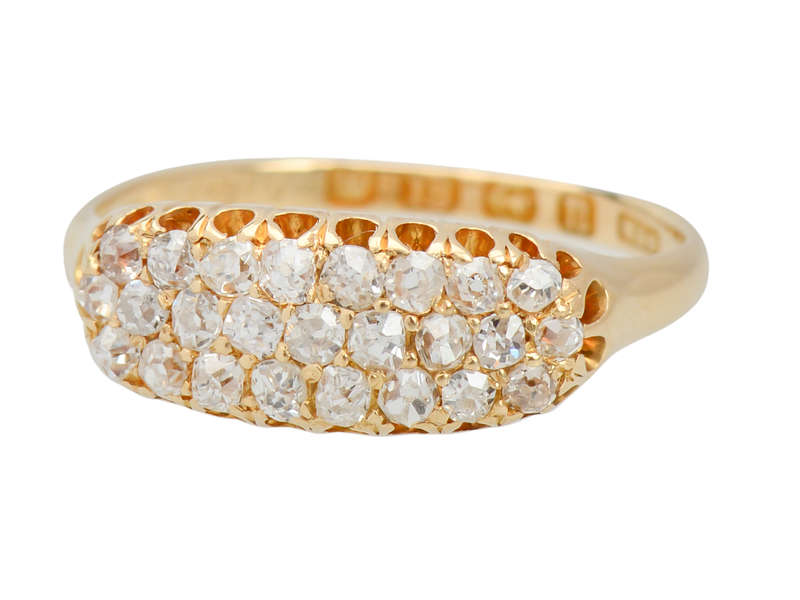 Personalized Antique Diamond Ring From 1887