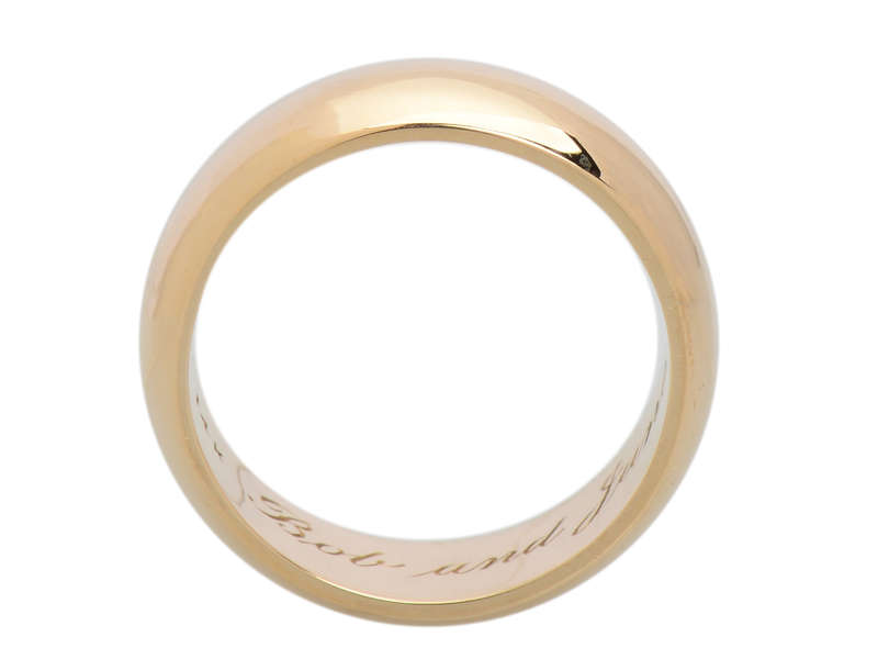 Tiffany & Co. Wide Wedding Band of 1950