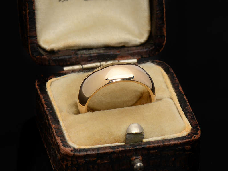 Tiffany & Co. Wide Wedding Band of 1950