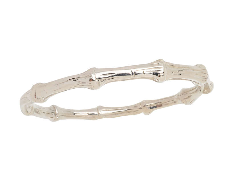 Tiffany Heavy Silver Bamboo Bangle