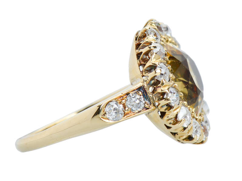 
                      
                        Antique Precious Topaz Cluster Ring
                      
                    