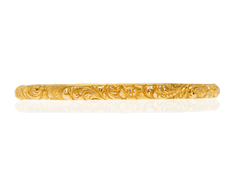 
                      
                        Edwardian Patterned Bangle Bracelet of 1904
                      
                    