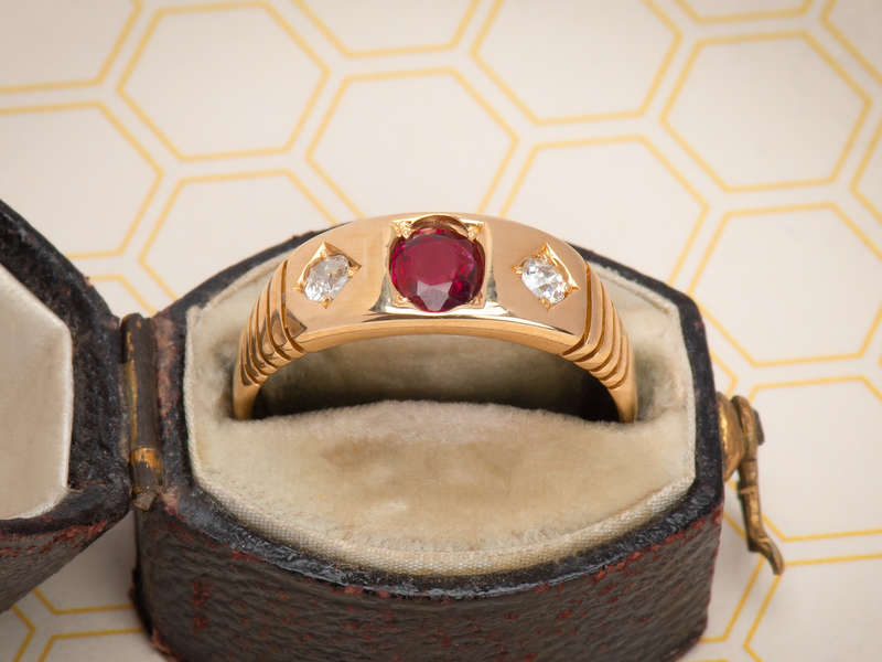 Evermore - Ruby Diamond Ring of 1885
