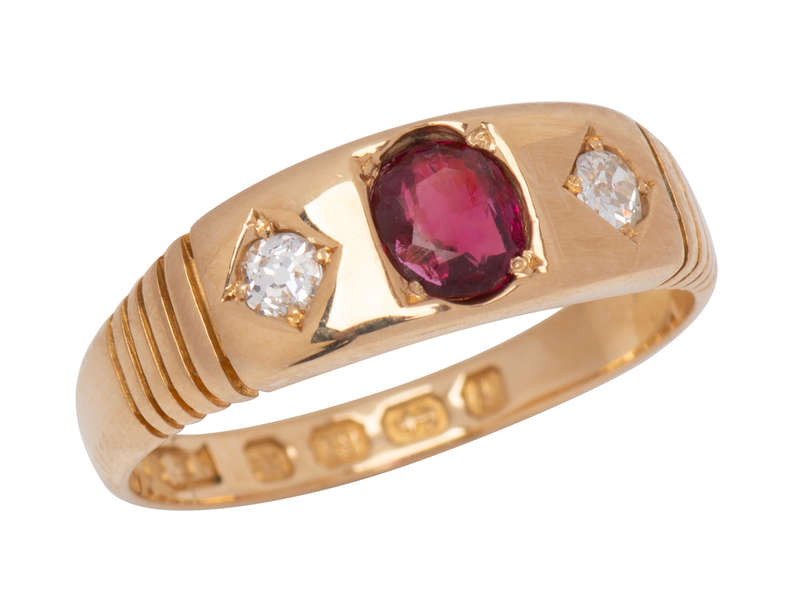 Evermore - Ruby Diamond Ring of 1885