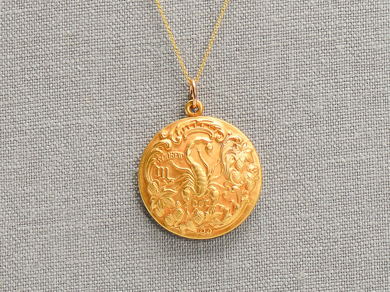 Sloan & Co. Scorpio Zodiac Pendant
