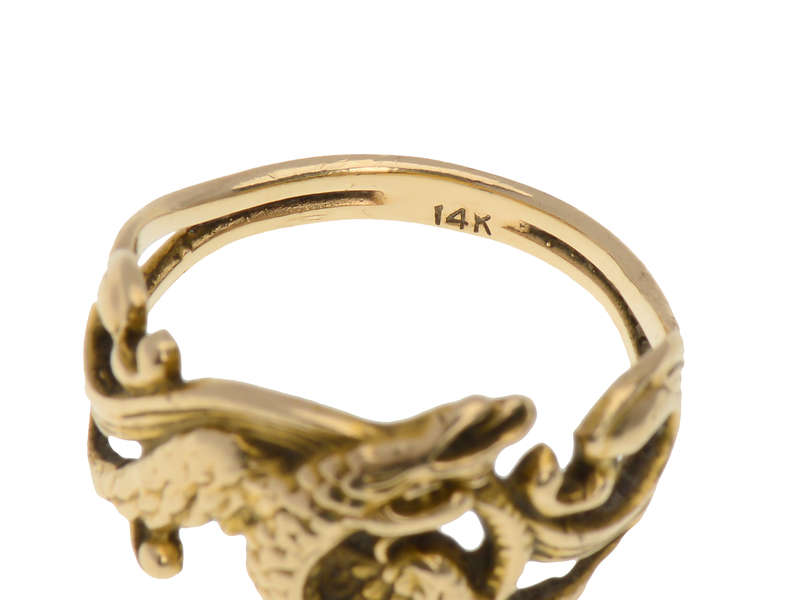 Dragon's Den - Antique Gold Ring
