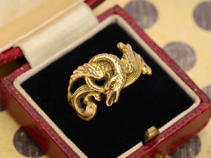 Dragon's Den - Antique Gold Ring