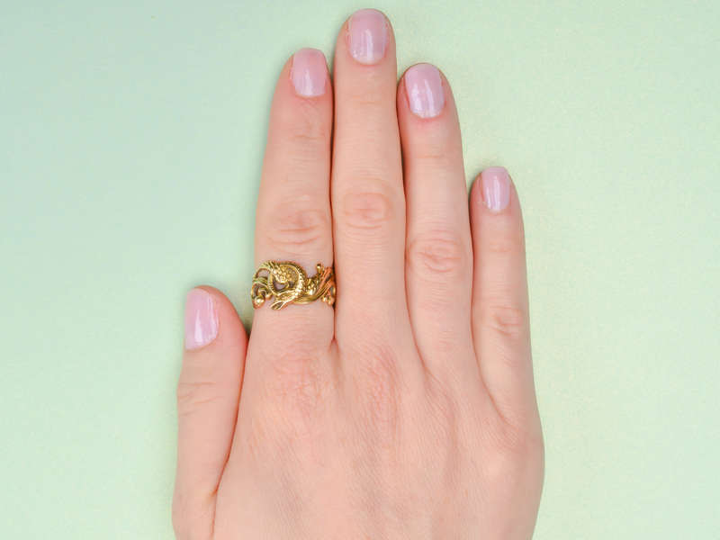 
                      
                        Dragon's Den - Antique Gold Ring
                      
                    