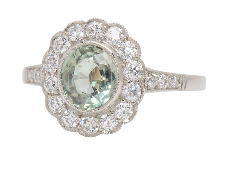 Earth's Wonder - Natural Alexandrite Diamond Ring