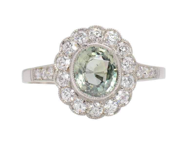 Earth's Wonder - Natural Alexandrite Diamond Ring