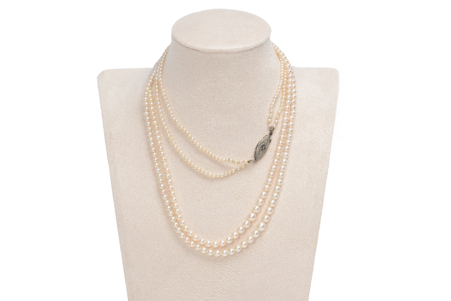 Double Delight - Mikimoto Cultured Pearl Necklace