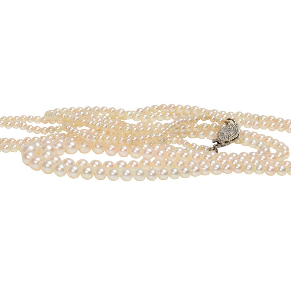 
                      
                        Double Delight - Mikimoto Cultured Pearl Necklace
                      
                    