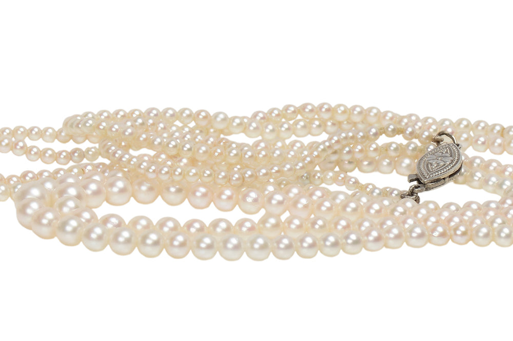 Double Delight - Mikimoto Cultured Pearl Necklace