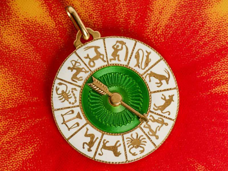 The Stars Align - Multi Zodiac Enamel Pendant