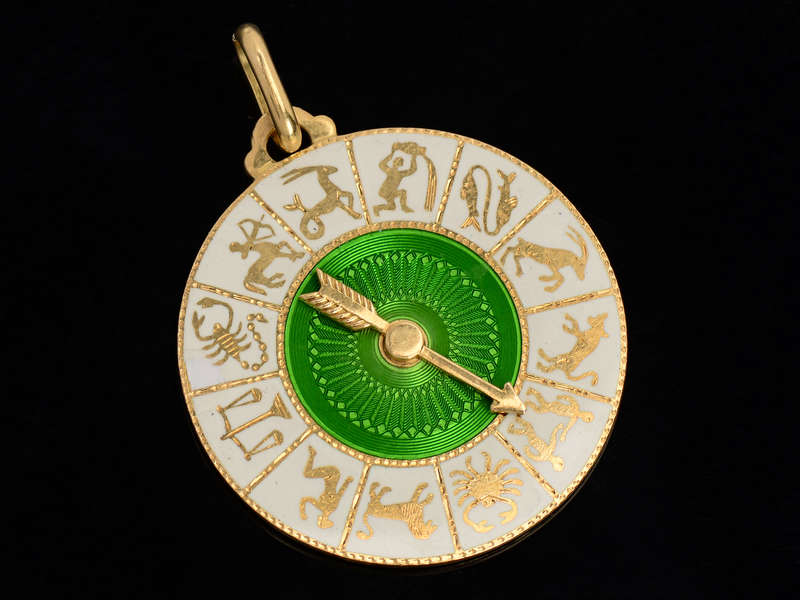 
                      
                        The Stars Align - Multi Zodiac Enamel Pendant
                      
                    