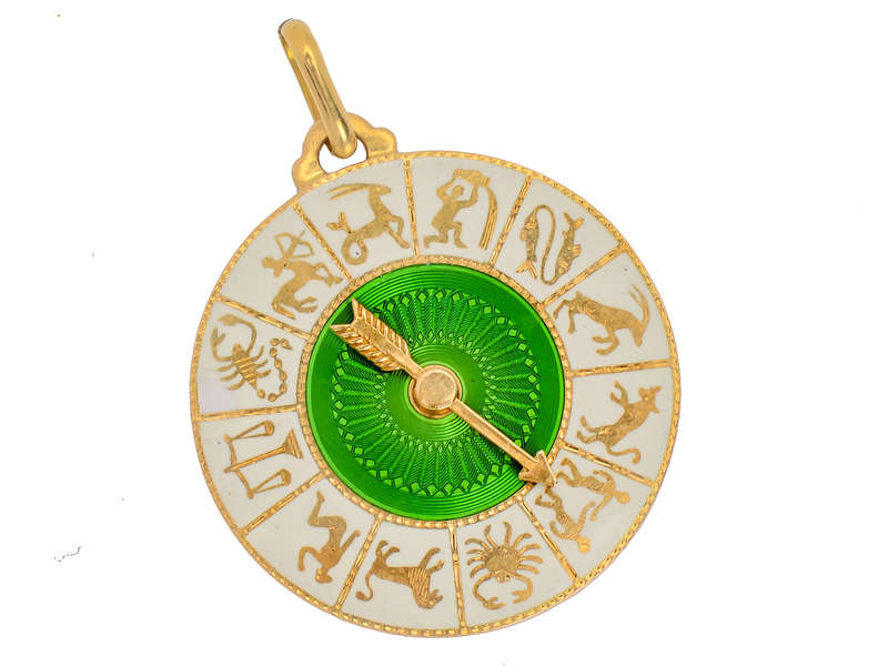The Stars Align - Multi Zodiac Enamel Pendant