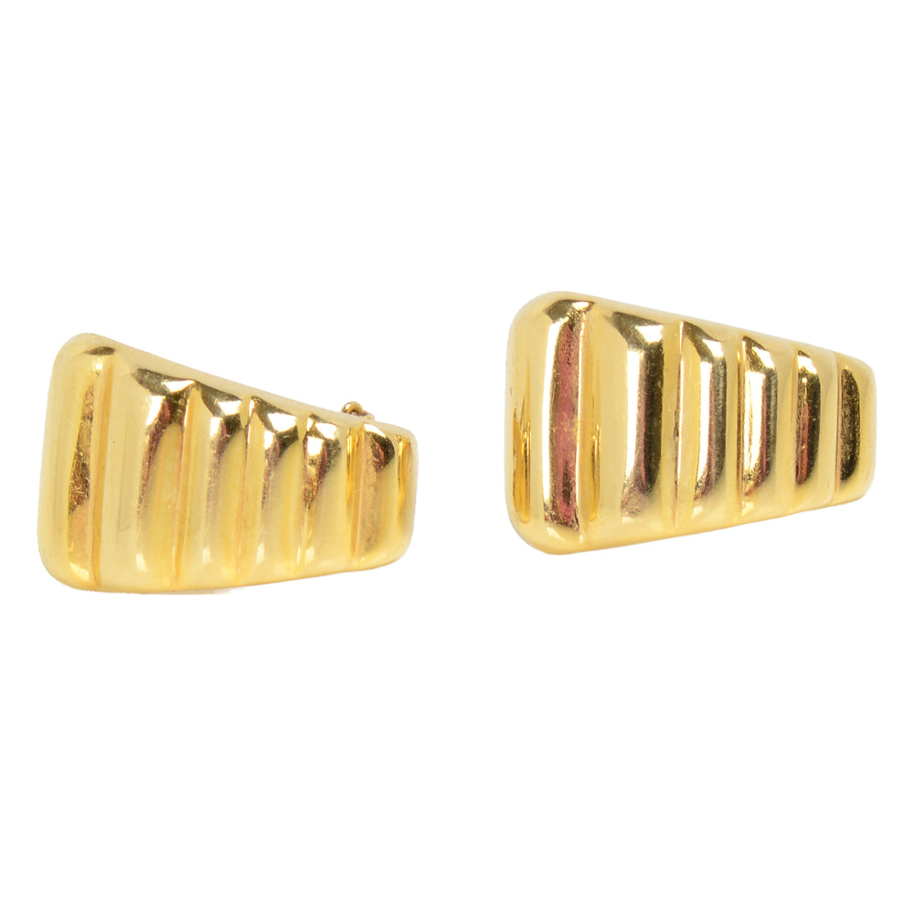 
                      
                        Vintage Italian  Unoaerre 14k Gold Post Clip Earrings
                      
                    