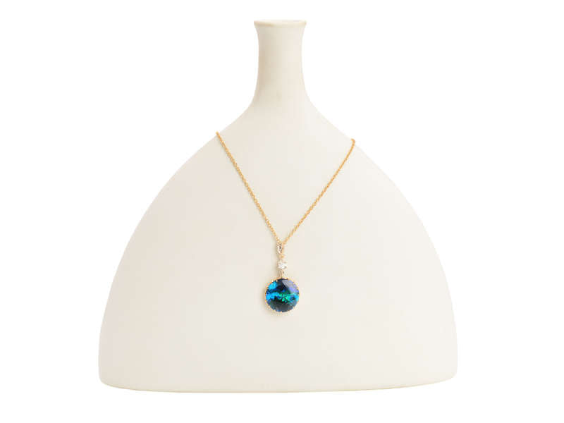 That Old Black Magic - Fantastic Opal Pendant