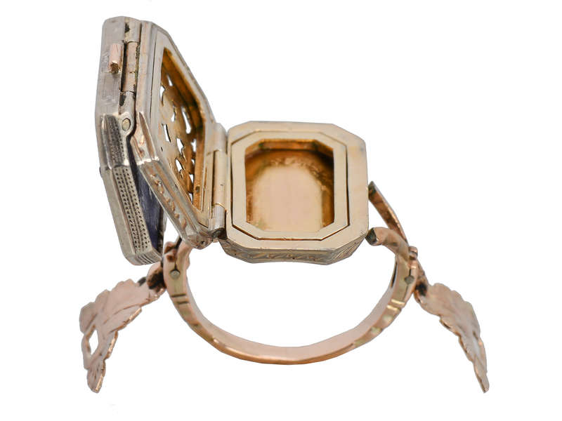 Rare Gem & Diamond Giardinetti Vinaigrette Ring
