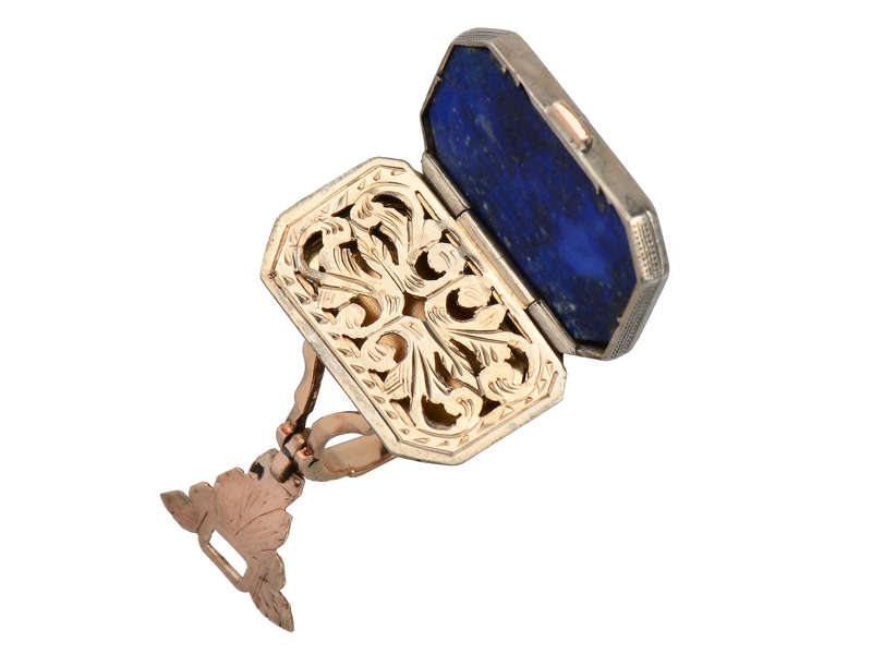 Rare Gem & Diamond Giardinetti Vinaigrette Ring