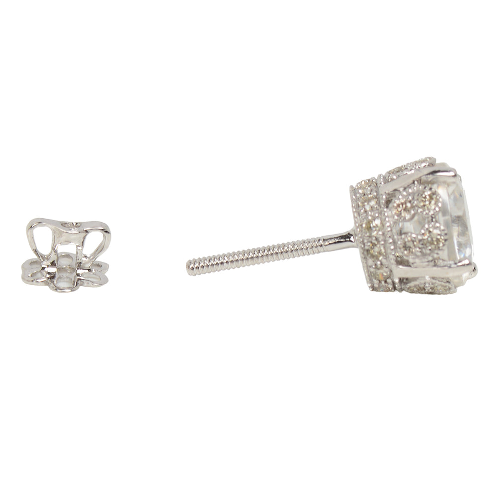 
                      
                        Dreamscape White Zircon Diamond Stud Earrings
                      
                    