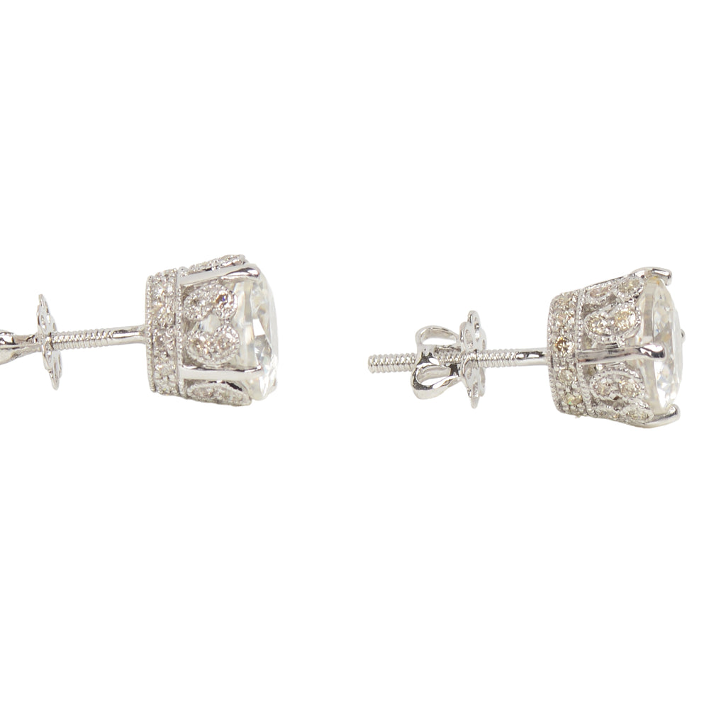 
                      
                        Dreamscape White Zircon Diamond Stud Earrings
                      
                    