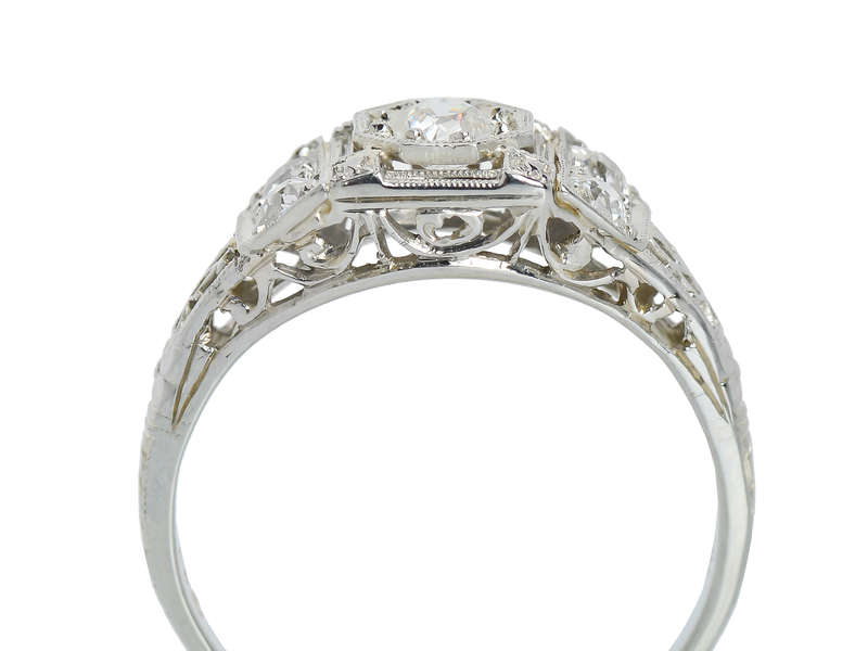 Vintage Art Deco Engagement Ring